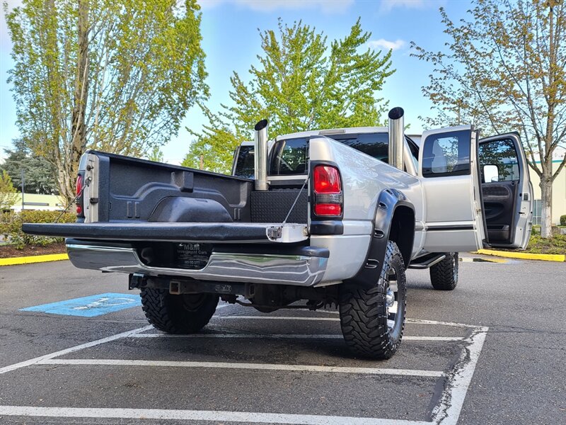 1999 Dodge Ram 2500 LONG BED 4X4 / 5.9L DIESEL / LIFTED / MANUAL  / Laramie / Leather / TOYO Mud Tires / CUMMINS / LOCAL / NO RUST / New Clutch - Photo 28 - Portland, OR 97217