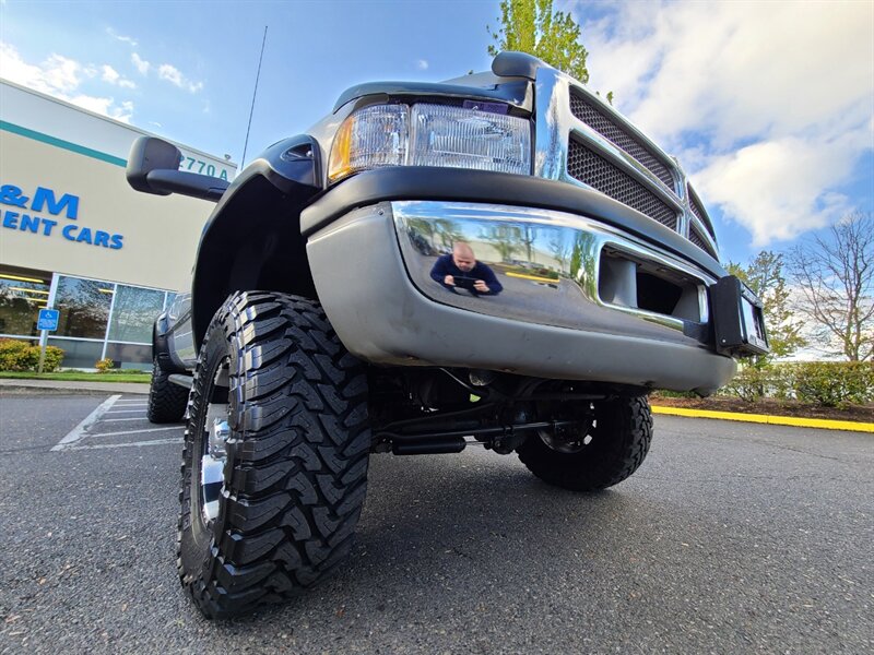 1999 Dodge Ram 2500 LONG BED 4X4 / 5.9L DIESEL / LIFTED / MANUAL  / Laramie / Leather / TOYO Mud Tires / CUMMINS / LOCAL / NO RUST / New Clutch - Photo 10 - Portland, OR 97217