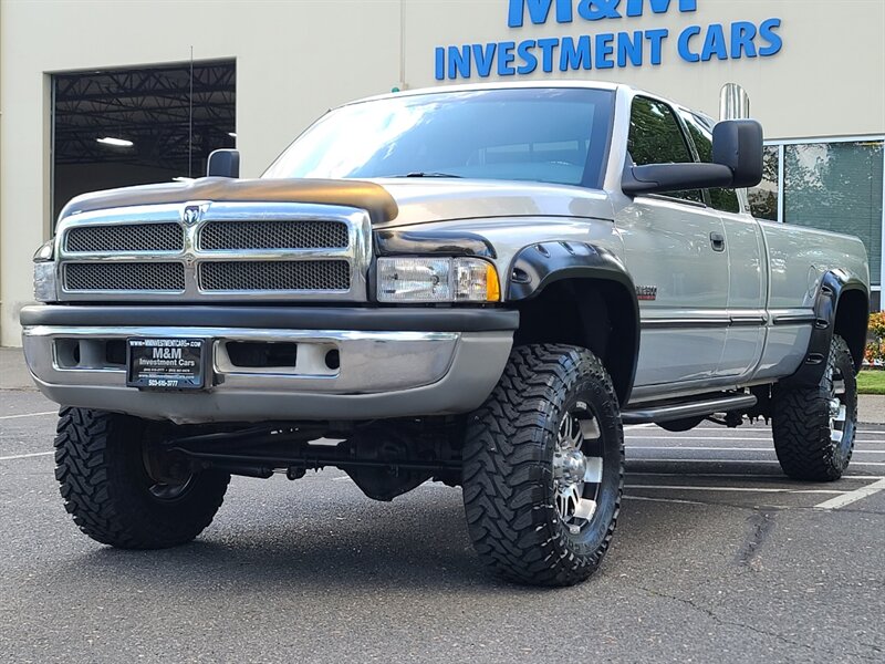 1999 Dodge Ram 2500 LONG BED 4X4 / 5.9L DIESEL / LIFTED / MANUAL  / Laramie / Leather / TOYO Mud Tires / CUMMINS / LOCAL / NO RUST / New Clutch - Photo 62 - Portland, OR 97217