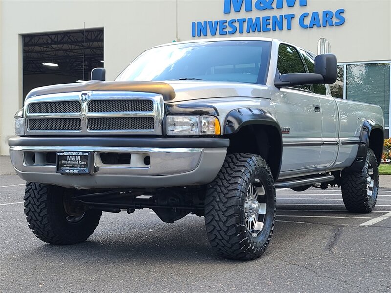 1999 Dodge Ram 2500 LONG BED 4X4 / 5.9L DIESEL / LIFTED / MANUAL  / Laramie / Leather / TOYO Mud Tires / CUMMINS / LOCAL / NO RUST / New Clutch - Photo 60 - Portland, OR 97217