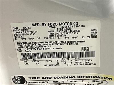 2013 Ford F-150 Lariat Crew Cab 4X4 3.5L EcoBoost / Leather Seats  / ZERO RUST - Photo 53 - Gladstone, OR 97027