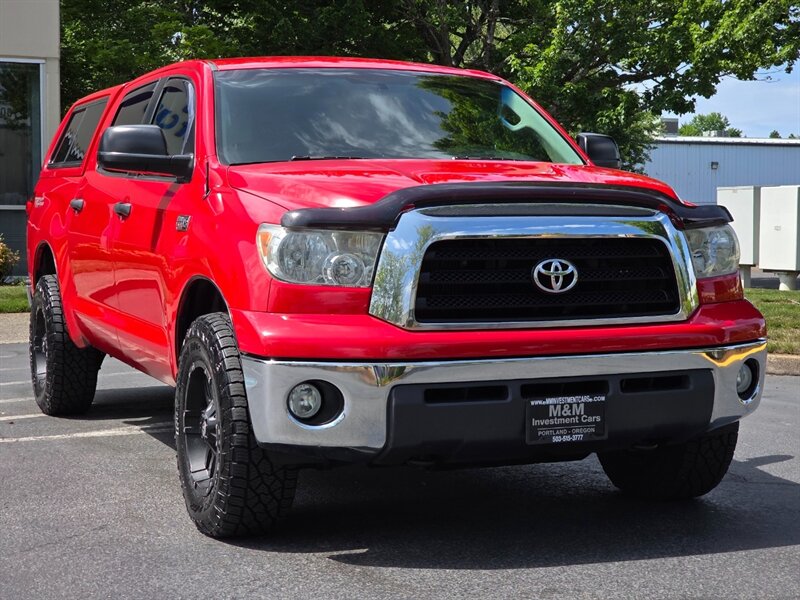 2008 Toyota Tundra SR5 CREWMAX 4X4 / V8 5.7L / TRD OFF ROAD / DVD  / CAM / FUEL WHEELS / NEW TIRES / SERVICE RECORDS / 109K MILES - Photo 2 - Portland, OR 97217