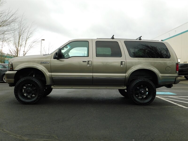 2002 Ford Excursion Limited 4X4 / 7.3L DIESEL / LIFTED LIFTED   - Photo 3 - Portland, OR 97217