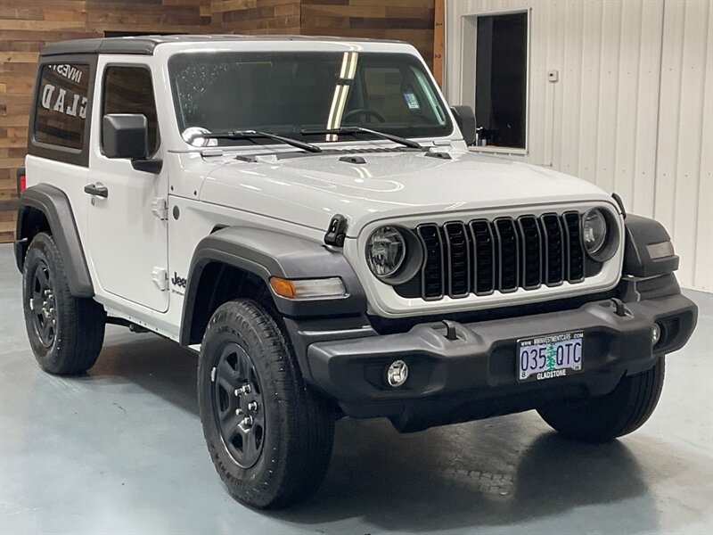 2025 Jeep Wrangler Sport 2dr 4X4 / 8-Speed Automatic / 5,000 MILES  / 1-OWNER LOCAL OREGON SUV / HARD TOP - Photo 2 - Gladstone, OR 97027