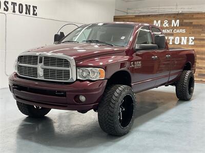 2003 Dodge Ram 2500 SLT Quad Cab 4X4 / 5.9L CUMMINS DIESEL / LIFTED  / LONG BED / 141K Miles Truck