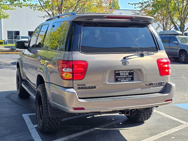 2002 Toyota Sequoia 4X4 LIMITED TIMING BELT DONE / NEW TIRES / LIFTED / V8 4.7L / 8-PASSENGER / HEATED LEATHER / SUNROOF / EXCELLENT CONDITION - Photo 7 - Portland, OR 97217