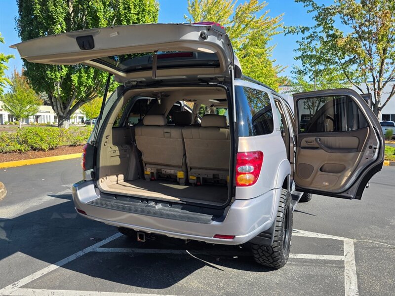 2002 Toyota Sequoia 4X4 LIMITED TIMING BELT DONE / NEW TIRES / LIFTED / V8 4.7L / 8-PASSENGER / HEATED LEATHER / SUNROOF / EXCELLENT CONDITION - Photo 28 - Portland, OR 97217