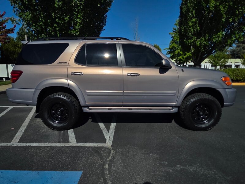 2002 Toyota Sequoia 4X4 LIMITED TIMING BELT DONE / NEW TIRES / LIFTED / V8 4.7L / 8-PASSENGER / HEATED LEATHER / SUNROOF / EXCELLENT CONDITION - Photo 4 - Portland, OR 97217