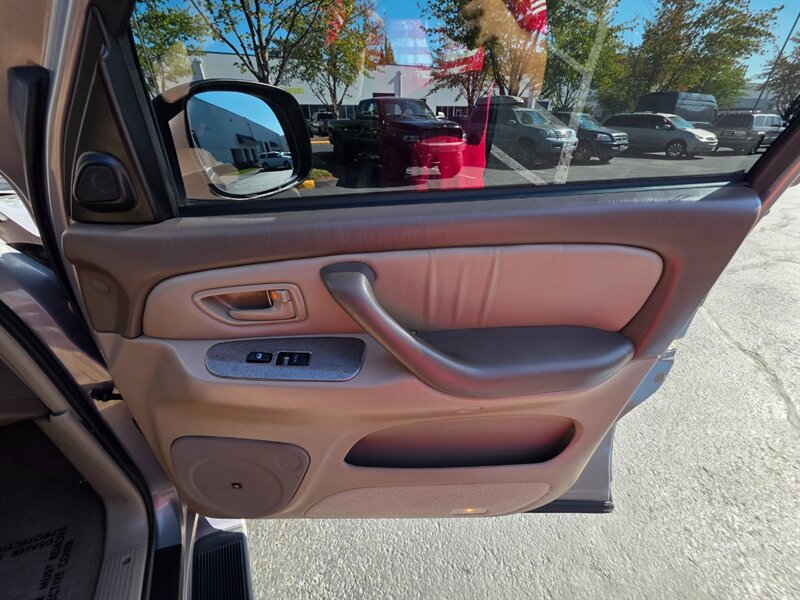 2002 Toyota Sequoia 4X4 LIMITED TIMING BELT DONE / NEW TIRES / LIFTED / V8 4.7L / 8-PASSENGER / HEATED LEATHER / SUNROOF / EXCELLENT CONDITION - Photo 50 - Portland, OR 97217