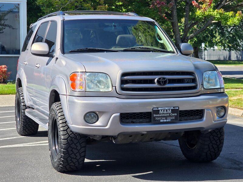 2002 Toyota Sequoia 4X4 LIMITED TIMING BELT DONE / NEW TIRES / LIFTED / V8 4.7L / 8-PASSENGER / HEATED LEATHER / SUNROOF / EXCELLENT CONDITION - Photo 2 - Portland, OR 97217