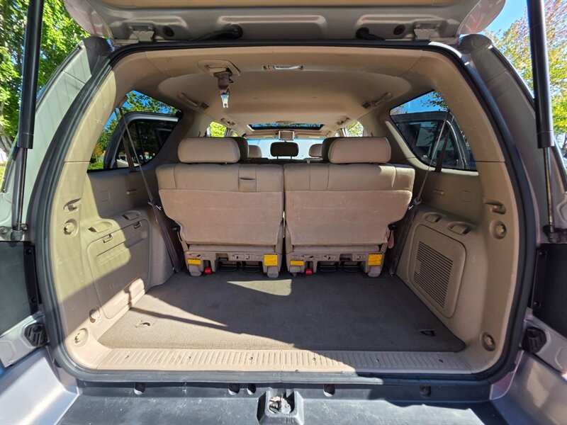 2002 Toyota Sequoia 4X4 LIMITED TIMING BELT DONE / NEW TIRES / LIFTED / V8 4.7L / 8-PASSENGER / HEATED LEATHER / SUNROOF / EXCELLENT CONDITION - Photo 32 - Portland, OR 97217