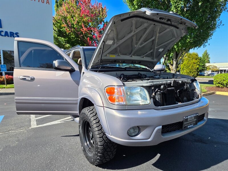 2002 Toyota Sequoia 4X4 LIMITED TIMING BELT DONE / NEW TIRES / LIFTED / V8 4.7L / 8-PASSENGER / HEATED LEATHER / SUNROOF / EXCELLENT CONDITION - Photo 26 - Portland, OR 97217