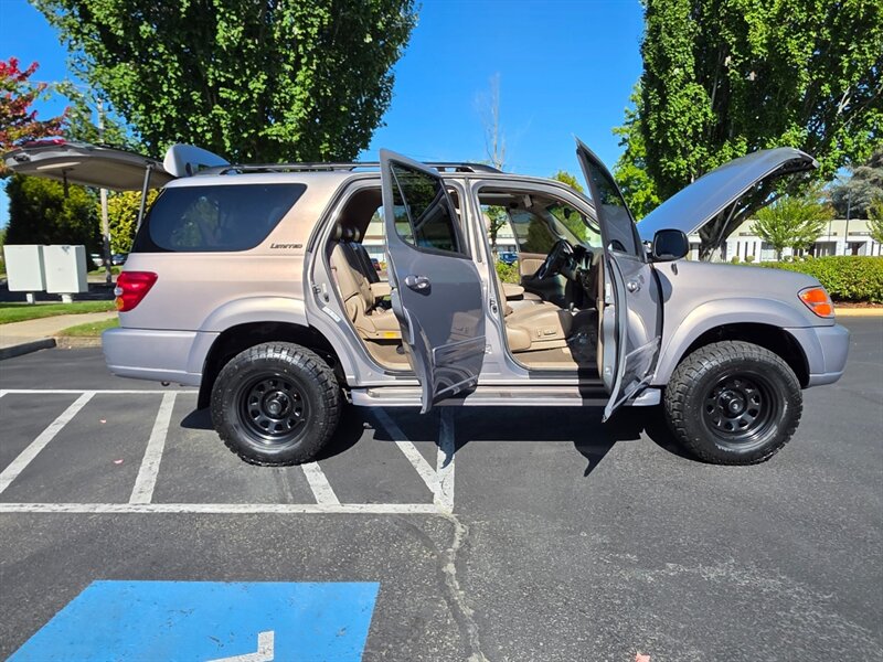 2002 Toyota Sequoia 4X4 LIMITED TIMING BELT DONE / NEW TIRES / LIFTED / V8 4.7L / 8-PASSENGER / HEATED LEATHER / SUNROOF / EXCELLENT CONDITION - Photo 22 - Portland, OR 97217