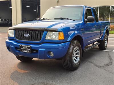 2002 Ford Ranger EDGE 4X4 4-Door V6 Jump Seats 1-Owner / IMMACULATE  / Extended Cab / 4.0L / Tonneau Cover / Bed Extender / No Rust Truck