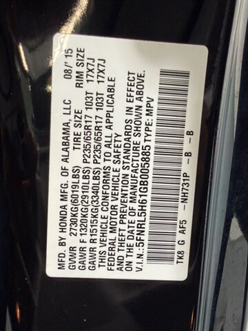 2016 Honda Odyssey EX-L 8-Passenger w/ Camera / DVD / NEW TIRES / Leather w. Heated Seats / LOW MILES - Photo 53 - Gladstone, OR 97027