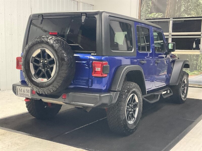 2019 Jeep Wrangler Unlimited Rubicon 4X4 / 3.6L V6 / LOADED LOADED  / Leather Heated Seats / Navigation & Camera / Alpine Sound /Adaptive Cruise / LOCAL OREGON SUV - Photo 7 - Gladstone, OR 97027