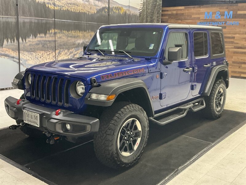 2019 Jeep Wrangler Unlimited Rubicon 4X4 / 3.6L V6 / LOADED LOADED  / Leather Heated Seats / Navigation & Camera / Alpine Sound /Adaptive Cruise / LOCAL OREGON SUV - Photo 1 - Gladstone, OR 97027