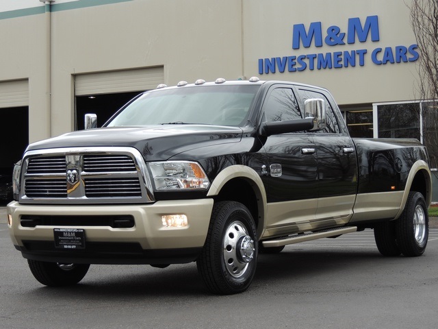 2012 RAM Ram Pickup 3500 Laramie Longhorn/ 4X4 / Turbo Diesel /  DUALLY   - Photo 52 - Portland, OR 97217