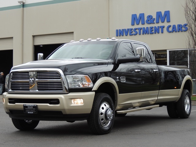 2012 RAM Ram Pickup 3500 Laramie Longhorn/ 4X4 / Turbo Diesel /  DUALLY   - Photo 53 - Portland, OR 97217