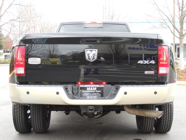 2012 RAM Ram Pickup 3500 Laramie Longhorn/ 4X4 / Turbo Diesel /  DUALLY   - Photo 6 - Portland, OR 97217