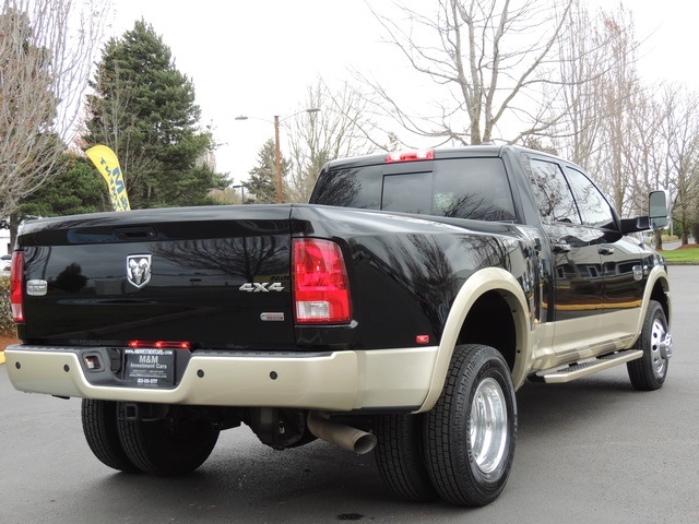 2012 RAM Ram Pickup 3500 Laramie Longhorn/ 4X4 / Turbo Diesel /  DUALLY   - Photo 8 - Portland, OR 97217