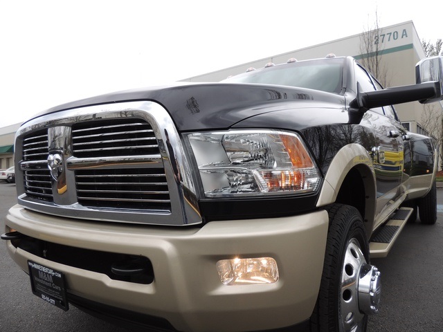 2012 RAM Ram Pickup 3500 Laramie Longhorn/ 4X4 / Turbo Diesel /  DUALLY   - Photo 9 - Portland, OR 97217