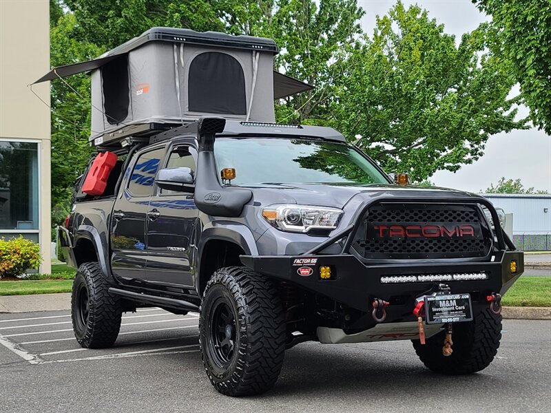 2017 Toyota Tacoma 4X4 OVERLAND / TENT / BUMPERS WINCH / TOYTEC LIFT  / CUSTOM BUILT VEHICLE / HARD SHELL ROOFNEST /  RARE FIND !! - Photo 4 - Portland, OR 97217