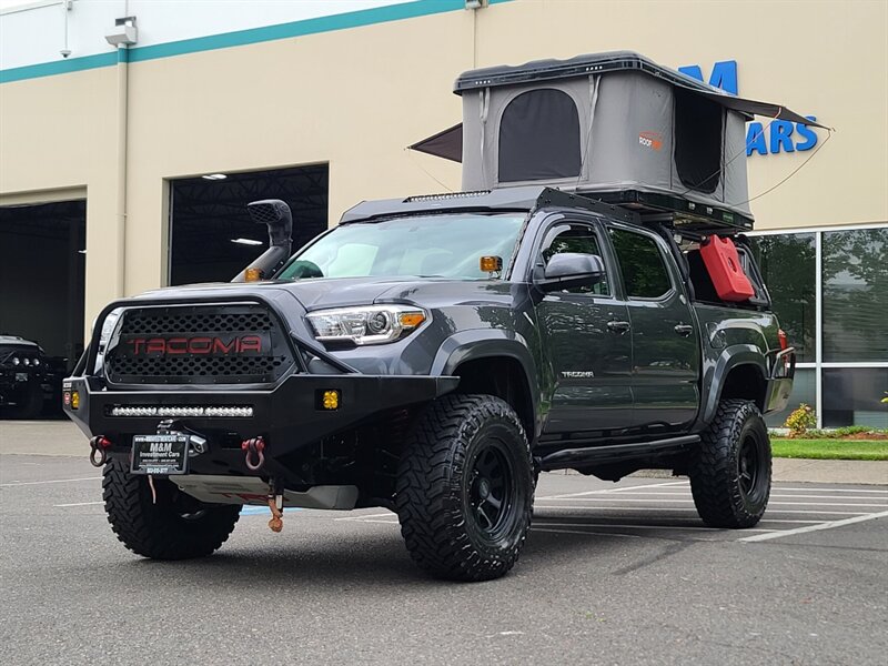 2017 Toyota Tacoma 4X4 OVERLAND / TENT / BUMPERS WINCH / TOYTEC LIFT  / CUSTOM BUILT VEHICLE / HARD SHELL ROOFNEST /  RARE FIND !! - Photo 3 - Portland, OR 97217