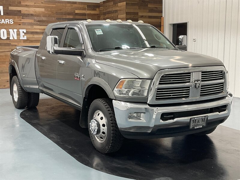 2011 RAM 3500 Laramie MEGACAB 4X4 / DUALLY / 6.7L CUMMINS DIESEL  / FULLY LOADED / NO RUST - Photo 2 - Gladstone, OR 97027