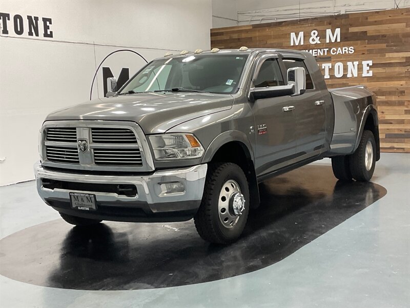 2011 RAM 3500 Laramie MEGACAB 4X4 / DUALLY / 6.7L CUMMINS DIESEL  / FULLY LOADED / NO RUST - Photo 1 - Gladstone, OR 97027