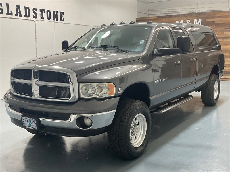2004 Dodge Ram 3500 SLT Quad Cab 4X4/ 5.9L Diesel /Long bed/103K MILES  / 1-Owner Local Truck / ZERO RUST