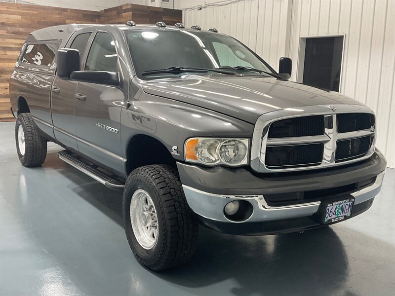 2004 Dodge Ram 3500 SLT Quad Cab 4X4/ 5.9L Diesel /Long bed/103K MILES  / 1-Owner Local Truck / ZERO RUST