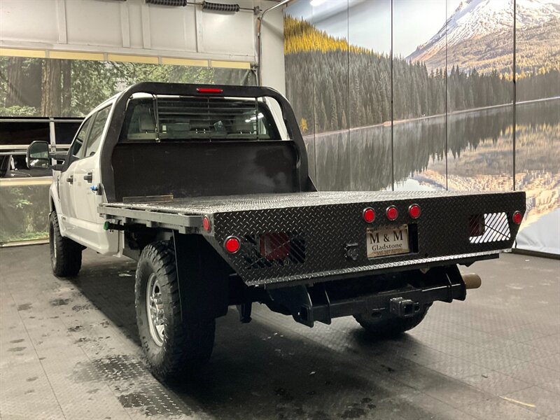 2018 Ford F-250 XL Crew Cab 4X4 / 6.7L DIESEL / 1-OWNER / FLAT BED  BRAND NEW 35 " MUD TIRES - Photo 8 - Gladstone, OR 97027