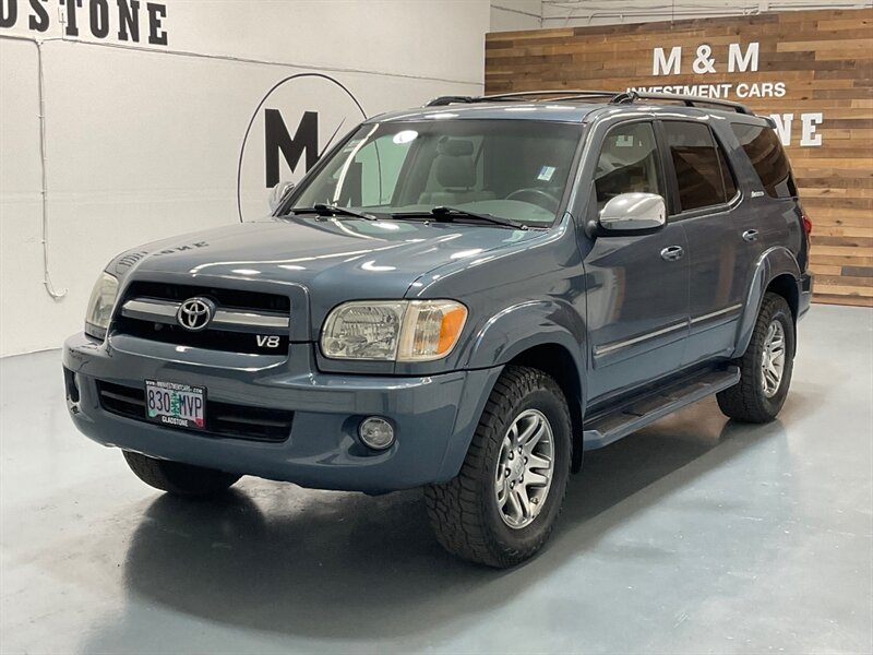 2007 Toyota Sequoia Limited 4X4 / 4.7L V8 / 3RD SEAT / FRSH TIMNG BELT  Leather w. Heated Seats / FRESH TIMING BELT SERVICE DONE - Photo 1 - Gladstone, OR 97027