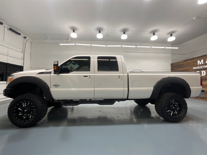 2016 Ford F-350 Lariat 4X4 / 6.7L DIESEL / ULTIMATE PKG / LIFTED  / SRW / Long Bed / Lariat Ultimate Pkg / LIFTED w/ 37 " TIRES & 20 " Fuel Wheels - Photo 3 - Gladstone, OR 97027