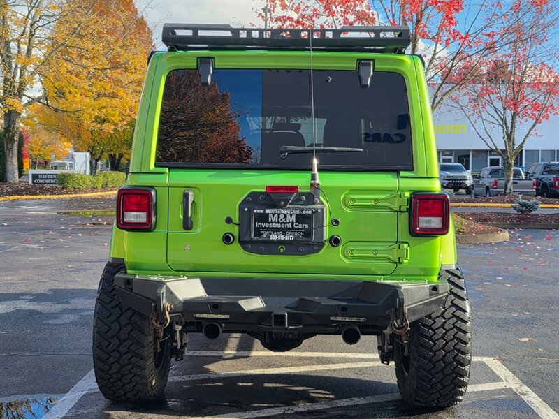 2018 Jeep Wrangler UNLIMITED SAHARA 4X4 LIFTED 6-SPEED 38K miles / Many Custom Upgrades / Very Low Miles / Suspension Lift / Bumpers / Winch / Fully Loaded - Photo 6 - Portland, OR 97217