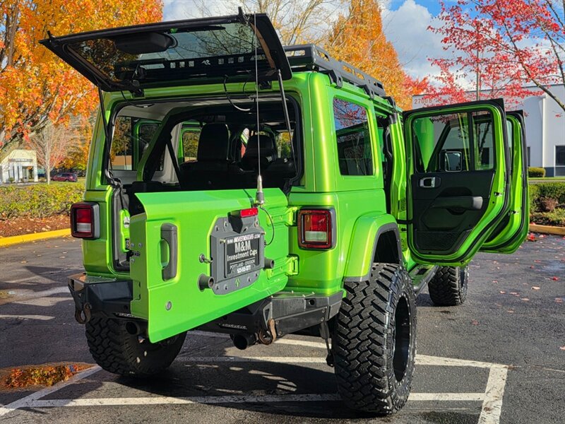 2018 Jeep Wrangler UNLIMITED SAHARA 4X4 LIFTED 6-SPEED 38K miles / Many Custom Upgrades / Very Low Miles / Suspension Lift / Bumpers / Winch / Fully Loaded - Photo 28 - Portland, OR 97217