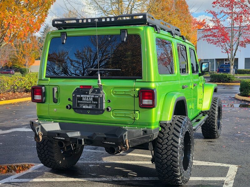 2018 Jeep Wrangler UNLIMITED SAHARA 4X4 LIFTED 6-SPEED 38K miles / Many Custom Upgrades / Very Low Miles / Suspension Lift / Bumpers / Winch / Fully Loaded - Photo 8 - Portland, OR 97217