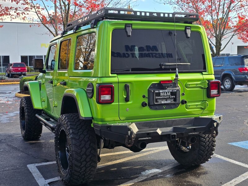 2018 Jeep Wrangler UNLIMITED SAHARA 4X4 LIFTED 6-SPEED 38K miles / Many Custom Upgrades / Very Low Miles / Suspension Lift / Bumpers / Winch / Fully Loaded - Photo 7 - Portland, OR 97217