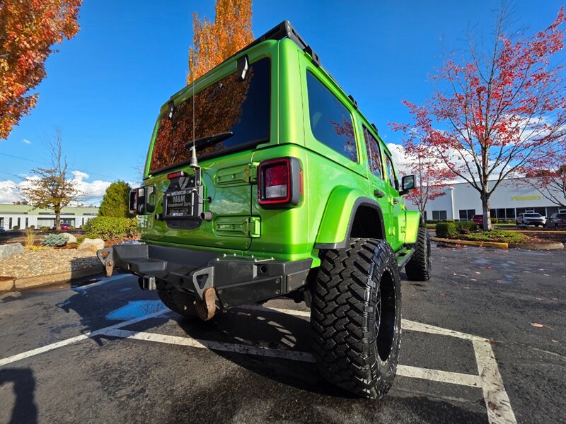 2018 Jeep Wrangler UNLIMITED SAHARA 4X4 LIFTED 6-SPEED 38K miles / Many Custom Upgrades / Very Low Miles / Suspension Lift / Bumpers / Winch / Fully Loaded - Photo 12 - Portland, OR 97217