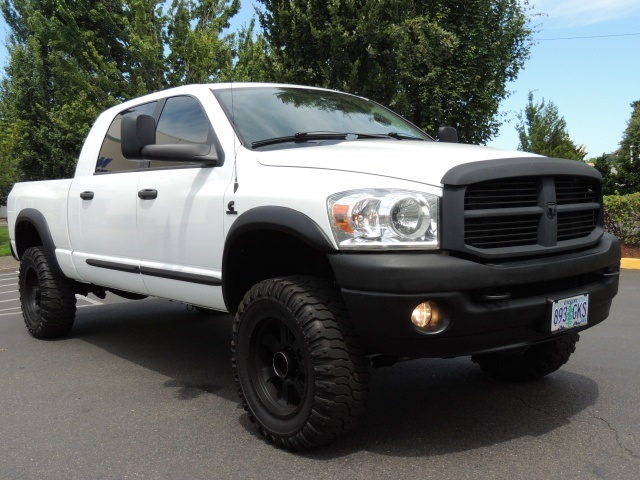 2007 Dodge Ram 2500 Laramie Mega Cab Diesel Lifted Leather