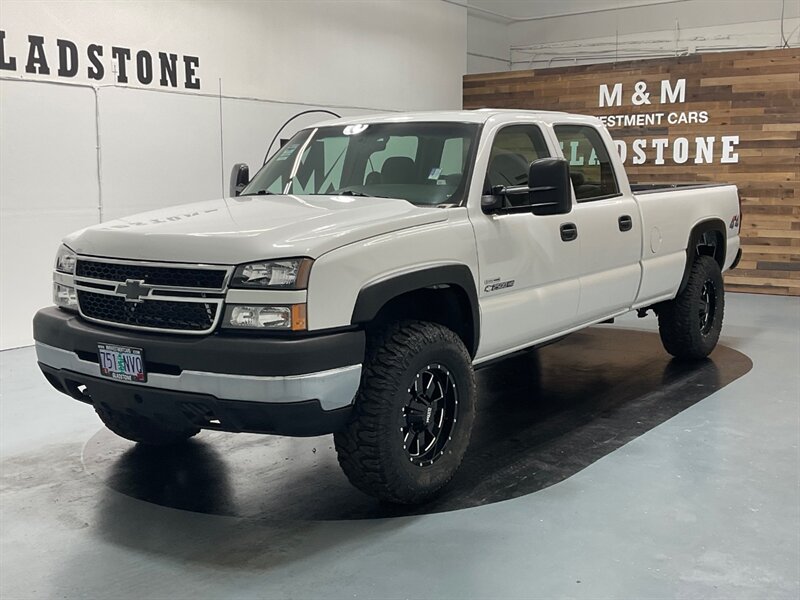 2006 Chevrolet Silverado 2500 LS Crew Cab 4X4 / 6.6L DIESEL / LBZ MOTOR  / LIFTED w. NEW WHEELS & TIRES - Photo 1 - Gladstone, OR 97027