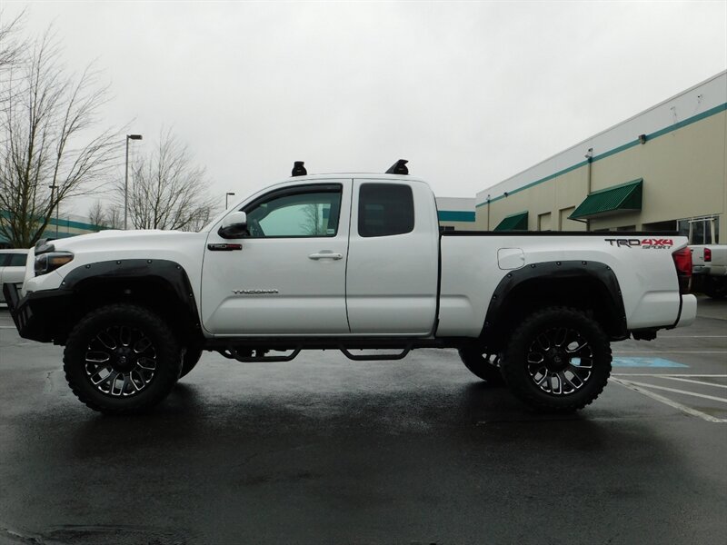 2018 Toyota Tacoma TRD Sport 4X4 / 1-OWNER / 6-SPEED MANUAL / LIFTED