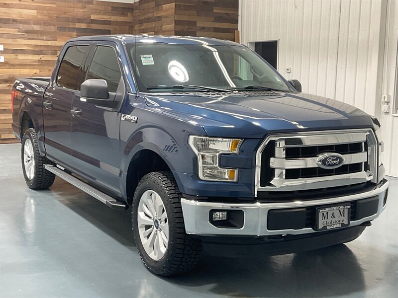 2015 Ford F-150 XLT Crew Cab 4X4 / 5.0L V8 / FX4 OFF RD /NEW TIRES  / ZERO RUST / Backup Camera / Rear Airbags / ONLY 86K MILES