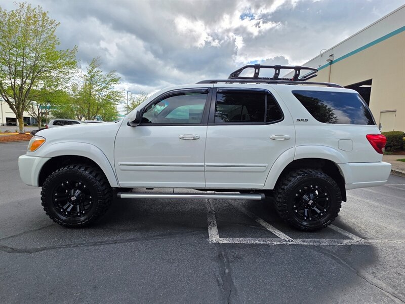 2007 Toyota Sequoia 4X4 V8 4.7L / LEATHER / SUNROOF / NEW TIRES & LIFT  / 3RD SEAT / XD WHEELS - Photo 3 - Portland, OR 97217
