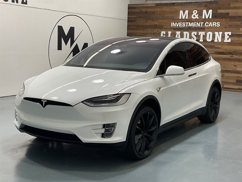 2018 Tesla Model X 75D Sport Utility AWD / 3RD ROW SEAT / 47K MILES  / 20 " tesla staggered wheels - Photo 1 - Gladstone, OR 97027