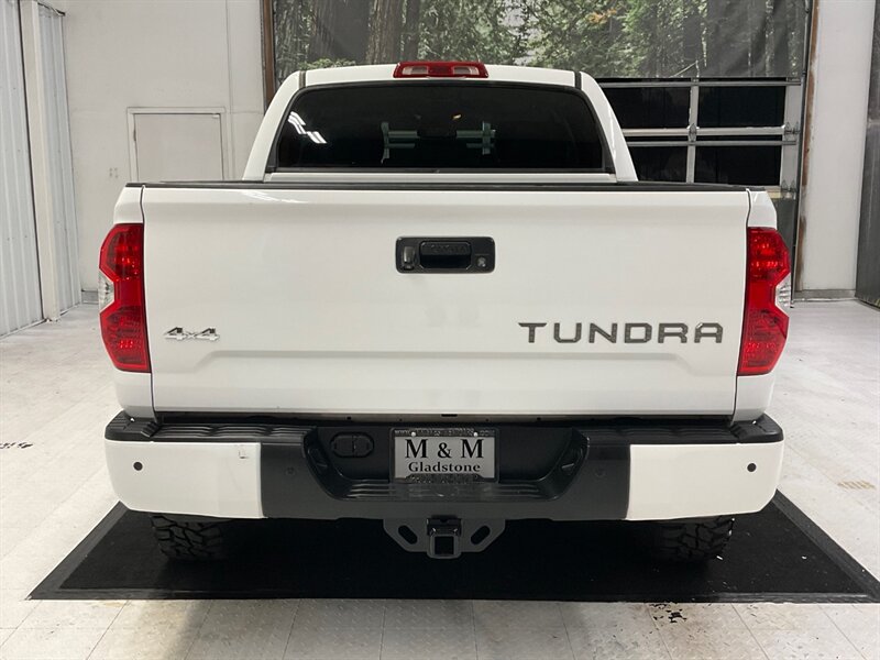 2014 Toyota Tundra Platinum CrewMax 4X4 / 5.7L / LIFTED w. NEW TIRES  / LIFTED w. NEW WHEELS & TIRES / Sunroof / Leather w. Heated & Cooled Seats / SHARP & CLEAN / 90,000 MILES - Photo 6 - Gladstone, OR 97027