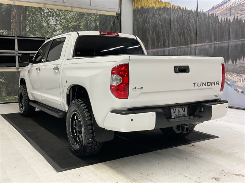 2014 Toyota Tundra Platinum CrewMax 4X4 / 5.7L / LIFTED w. NEW TIRES  / LIFTED w. NEW WHEELS & TIRES / Sunroof / Leather w. Heated & Cooled Seats / SHARP & CLEAN / 90,000 MILES - Photo 7 - Gladstone, OR 97027