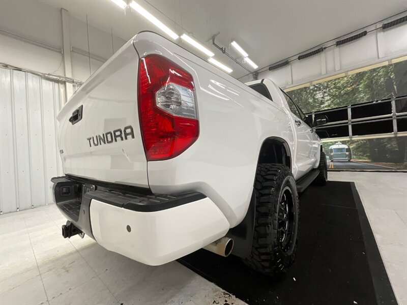 2014 Toyota Tundra Platinum CrewMax 4X4 / 5.7L / LIFTED w. NEW TIRES  / LIFTED w. NEW WHEELS & TIRES / Sunroof / Leather w. Heated & Cooled Seats / SHARP & CLEAN / 90,000 MILES - Photo 10 - Gladstone, OR 97027