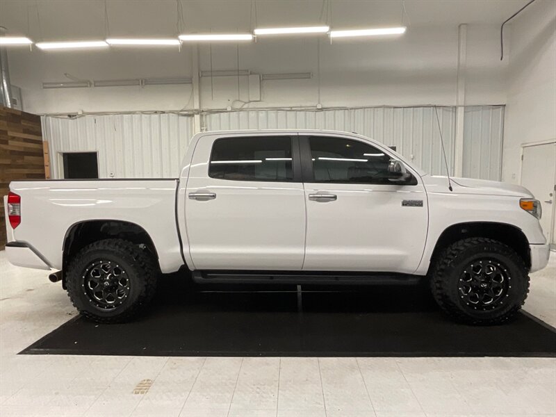 2014 Toyota Tundra Platinum CrewMax 4X4 / 5.7L / LIFTED w. NEW TIRES  / LIFTED w. NEW WHEELS & TIRES / Sunroof / Leather w. Heated & Cooled Seats / SHARP & CLEAN / 90,000 MILES - Photo 4 - Gladstone, OR 97027